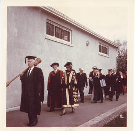 Photograph of a convocation procession