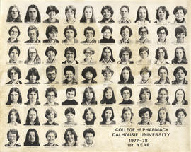 Composite photograph of College of Pharmacy - First Year Class, 1977-1978