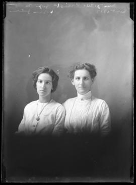 Photograph of Mrs. J.W Priest & friend