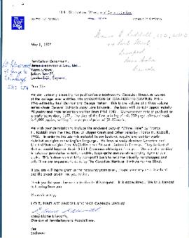 Correspondence between Thomas Head Raddall and Holt, Rinehart and Winston Limited