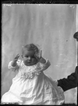 Photograph of the baby of R. M. McGregor
