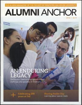 The alumni anchor : the alumni magazine of the Faculty of Dentistry, 2018-2019 issue