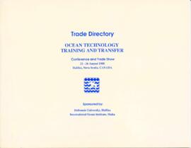Trade directory : ocean technology training and transfer conference and trade show