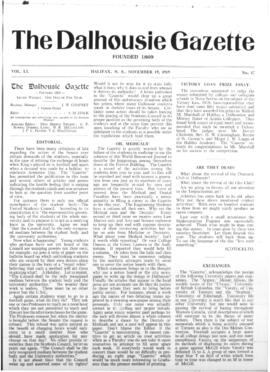 The Dalhousie Gazette, Volume 51, Issue 17