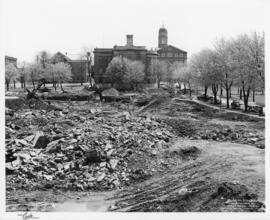 Sir James Dunn Science Building - Construction - Excavation of Site