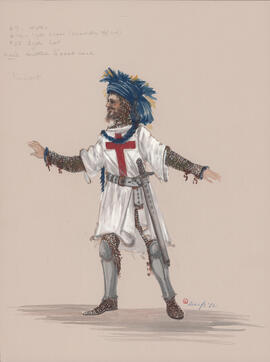 Costume design for the Knight