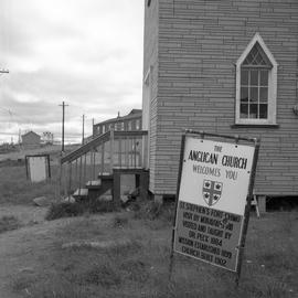 Photograph of St. Stephen's Anglican Church in Fort Chimo, Quebec