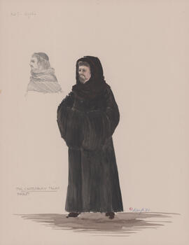 Costume design for the Priest
