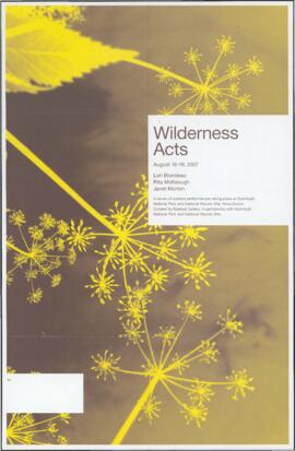 Wilderness acts