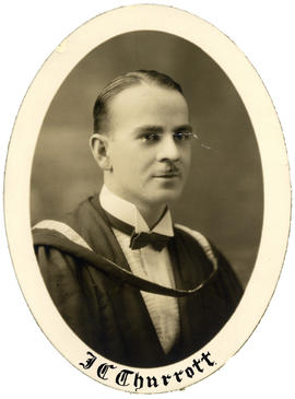 Portrait of John Carruthers Thurrott : Class of 1928