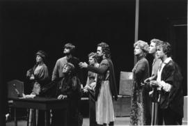 Photograph of opera workshop rehearsal