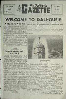 The Dalhousie Gazette, Volume 94, Issue 1