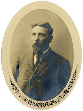 Portrait of Dr. Murdoch Chisholm L.R.C.P.