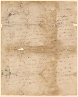 2 letters from James Hisay? to J.B. Fraser