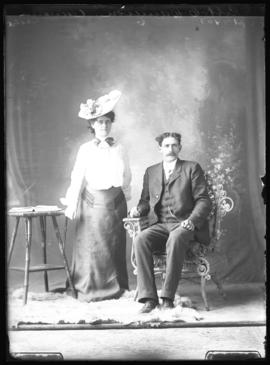 Photograph of Robert Cumming Cameron & a lady friend