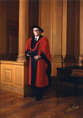 Dr. David Fenson, 1988 Honorary Degree Recipient