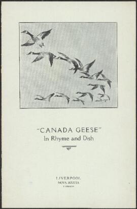 Canada geese in rhyme and dish