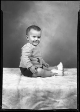 Photograph of Mrs. Lloyd Hill's baby boy