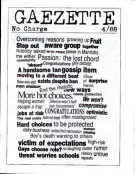 Gaezette : issue 4, 1988