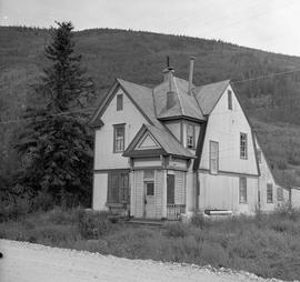 Photograph of a house in Dawson City, Yukon