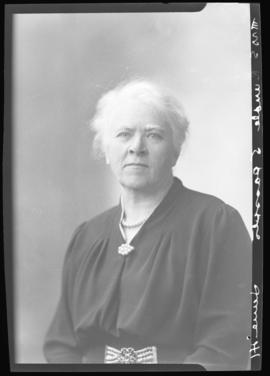 Photograph of Mrs. S. Rundle