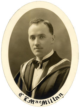 Portrait of Carleton Lamont MacMillan : Class of 1928