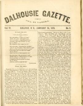 Dalhousie Gazette, Volume 6, Issue 5