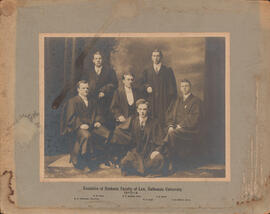 Photograph of Executive of Students, Faculty of Law, Dalhousie University