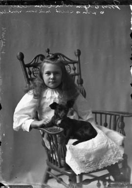 Photograph of Mrs. Edgar Whidden's daughter