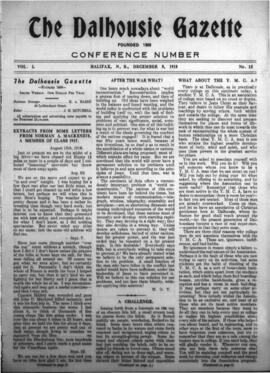 The Dalhousie Gazette, Volume 50, Issue 15
