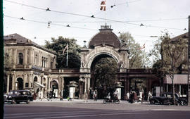 Photograph of the main entrance at Tivoli Gardens