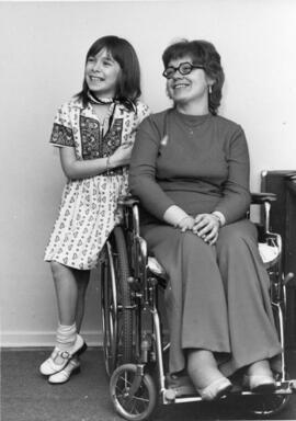 Photograph of Donna Crawford and Tanya Crawford