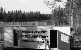 Photograph of the psychology mobile laboratory