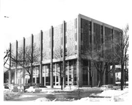 Photograph of the Weldon Law Building exterior