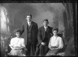 Photograph of McFadden and group
