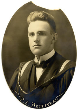 Portrait of Pierre Elisee Belliveau : Class of 1922