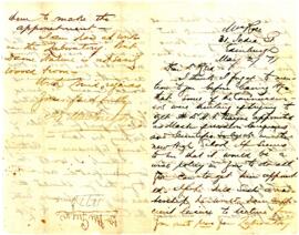 Correspondence from J.G. MacGregor to A.P. Reid