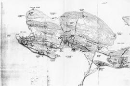 Photocopied map of McNab's Island