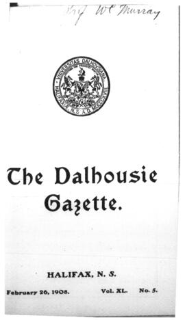 The Dalhousie Gazette, Volume 40, Issue 5