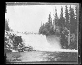 Photograph of a waterfall commissioned by Mr. H. J. Jennison