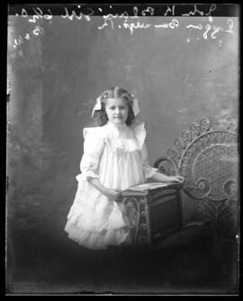 Photograph of the daughter of John K. Blair