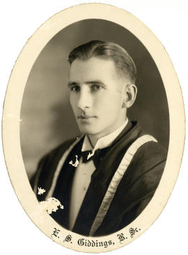 Portrait of Edgar Stirling Giddings : Class of 1930