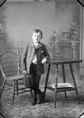 Photograph of Mrs. Holmes' son