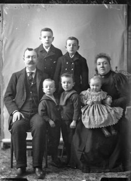 Photograph of Mr. A. J. McDonald and family