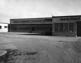 Exterior of Howe avenue Maritime Telegraph and Telephone service centre building in Halifax, Nova...