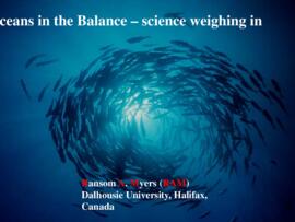 Oceans in balance - science weighing in : [PowerPoint presentation]