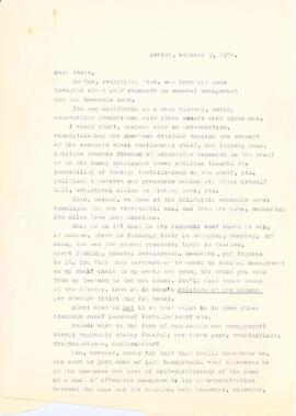 Miscellaneous correspondence regarding The Drama of the Ocean and the death of Elisabeth Mann Bor...
