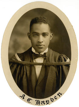 Portrait of Ansell Ross Constantine Hayden : Class of 1925