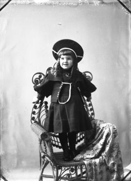 Photograph of Mrs. W. P. Cunningham's daughter