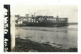 Photograph of the S.S. Watuka in dock